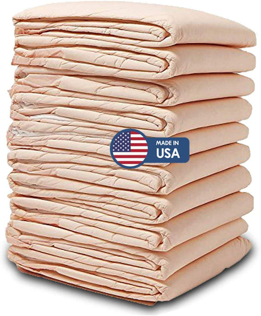100 Ultra Absorbent XL Disposable Underpads, Odor Blocking, Waterproof Extra Large 30" x 36" Bed Pads for Incontinence - Leakproof Baby, Dog, Puppy, Adults Pads, Dog Pee Pads USA-Made